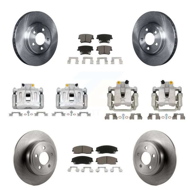CMX KC8-101156C Disc Brake Kit for 2012-2018 Chrysler 300, Dodge Charger - Front and Rear product image