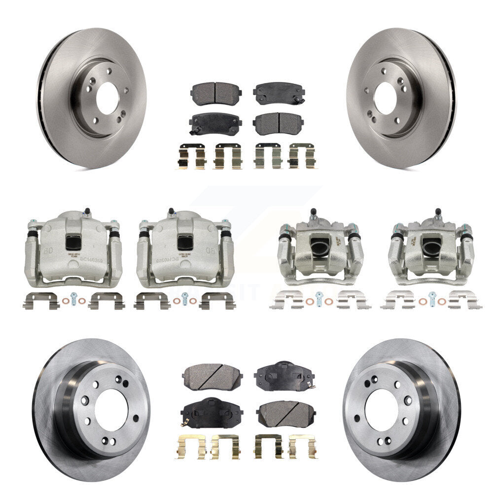 Transit Auto KC8-101156T Disc Brake Kit for 2016 Kia Sportage - Front and Rear product image