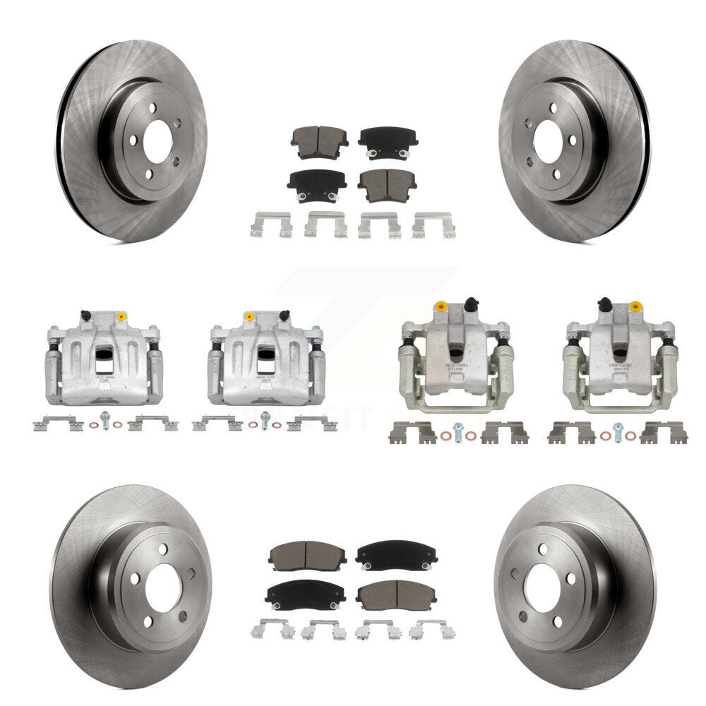 CMX KC8-101157C Disc Brake Kit for 2015-2016 Dodge Charger - Front and Rear product image