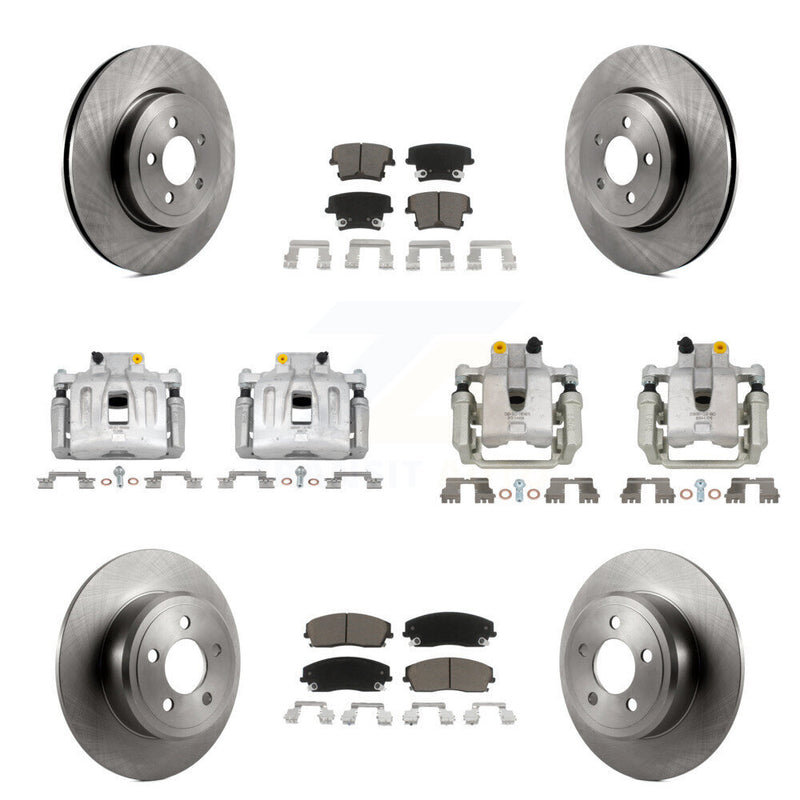 CMX KC8-101157C Disc Brake Kit for 2015-2016 Dodge Charger - Front and Rear product image