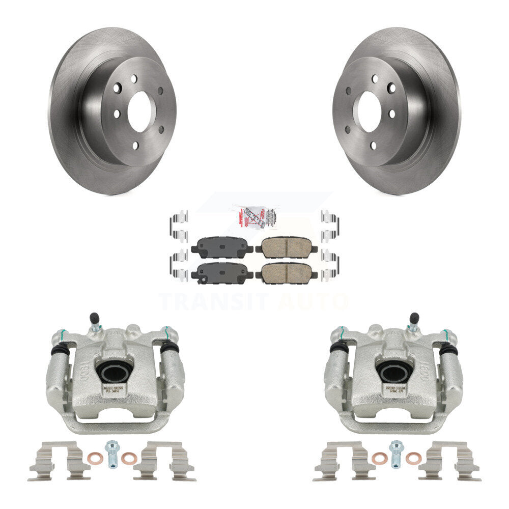 Transit Auto KC8-101157N Disc Brake Kit for 2007-2012 Nissan Sentra - Rear product image