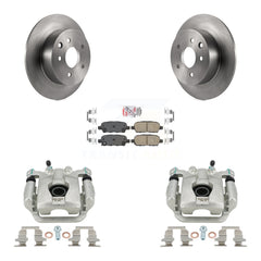 Transit Auto KC8-101157N Disc Brake Kit for 2007-2012 Nissan Sentra - Rear product image