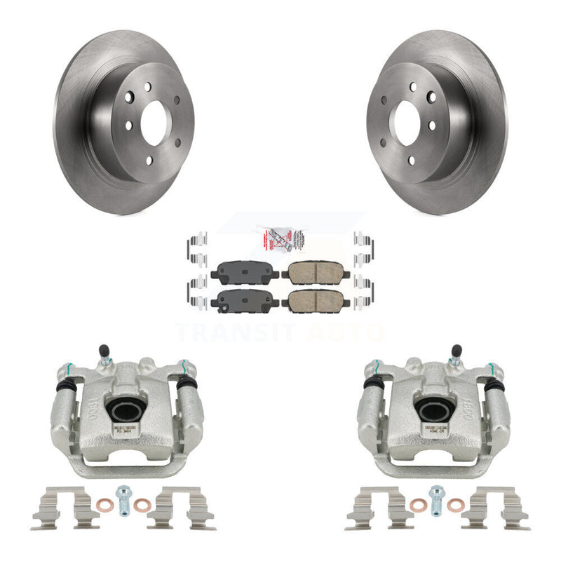 Transit Auto KC8-101157N Disc Brake Kit for 2007-2012 Nissan Sentra - Rear product image