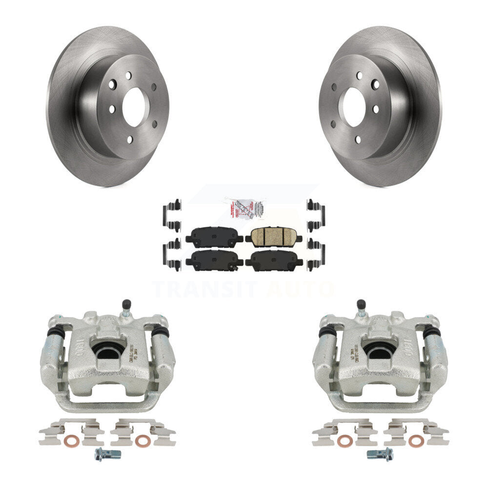Transit Auto KC8-101158N Disc Brake Kit for 2002-2018 Nissan Altima, Nissan Maxima - Rear product image