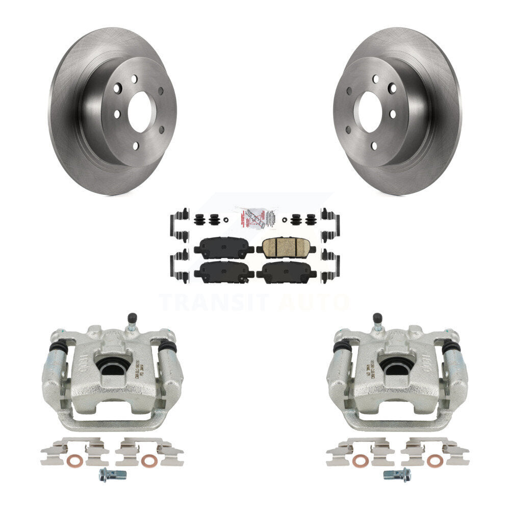 Transit Auto KC8-101159N Disc Brake Kit for 2002-2018 Nissan Altima, Nissan Maxima - Rear product image