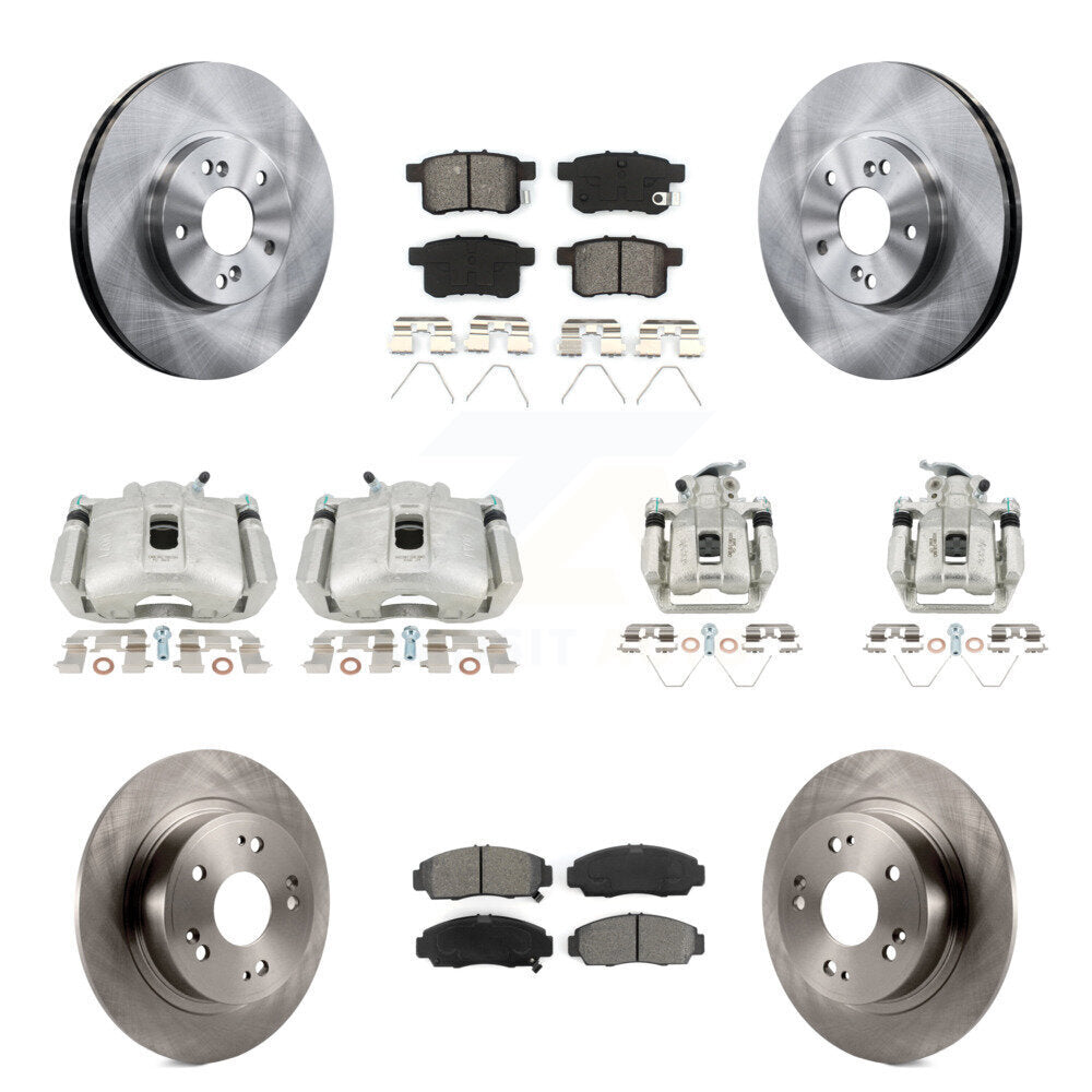 Transit Auto KC8-101159S Disc Brake Kit for 2008-2010 Acura TSX, Honda Accord - Front and Rear product image