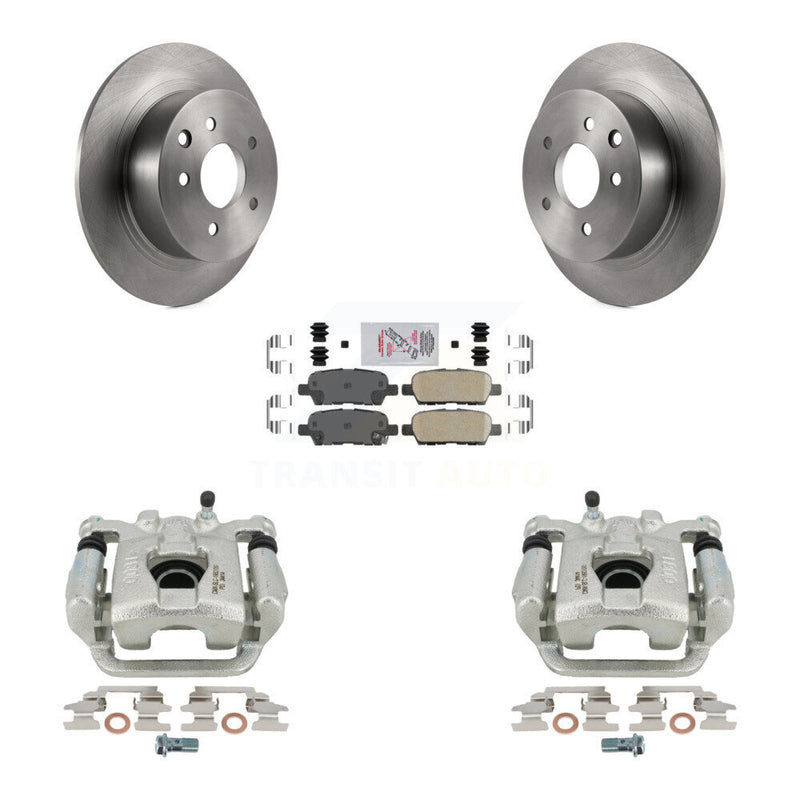Transit Auto KC8-101161N Disc Brake Kit for 2002-2018 Nissan Altima, Nissan Maxima - Rear product image