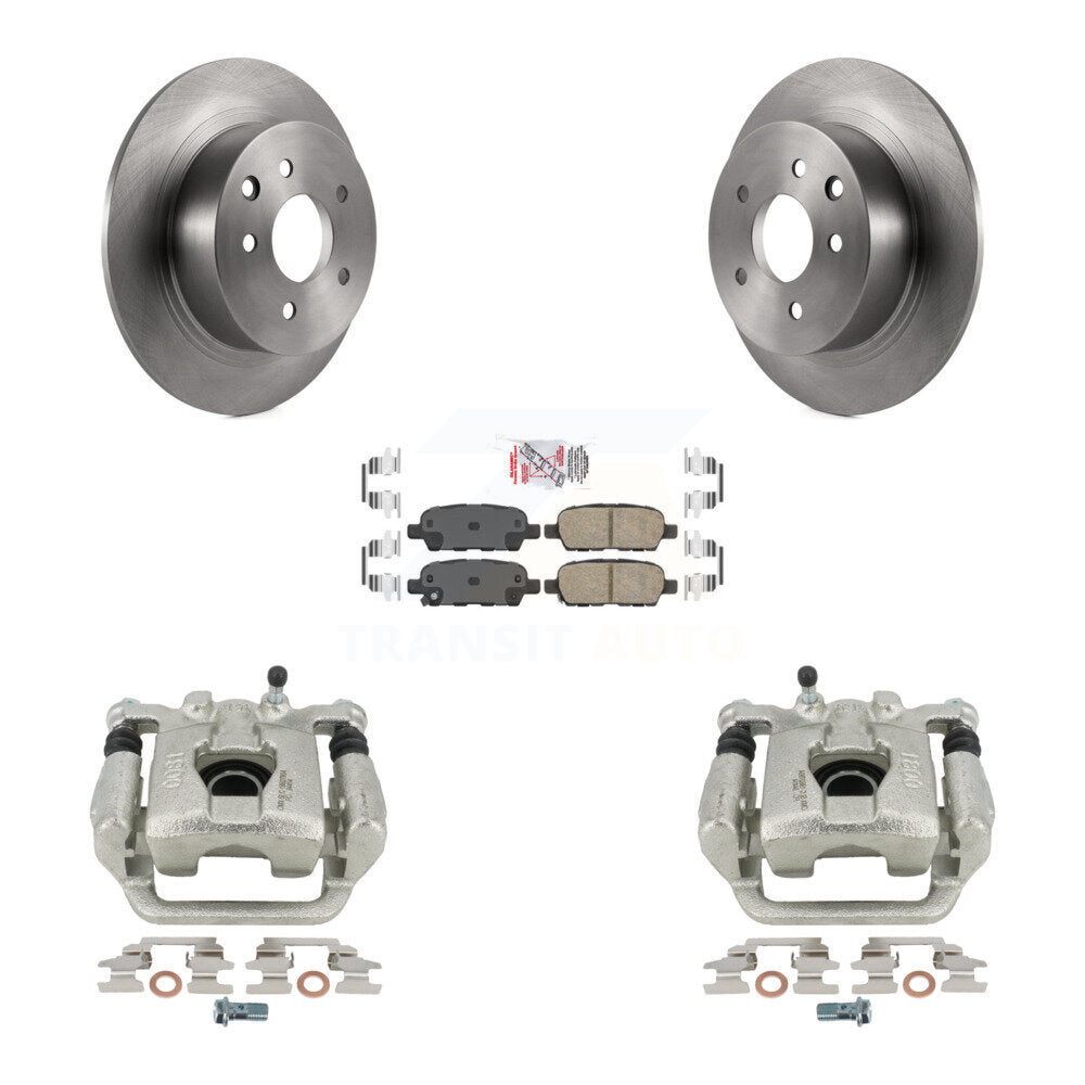 Transit Auto KC8-101163N Disc Brake Kit for 2007-2009 Nissan Altima - Rear product image