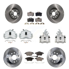 Transit Auto KC8-101163P Disc Brake Kit for 2014 Volkswagen Beetle - Front and Rear product image