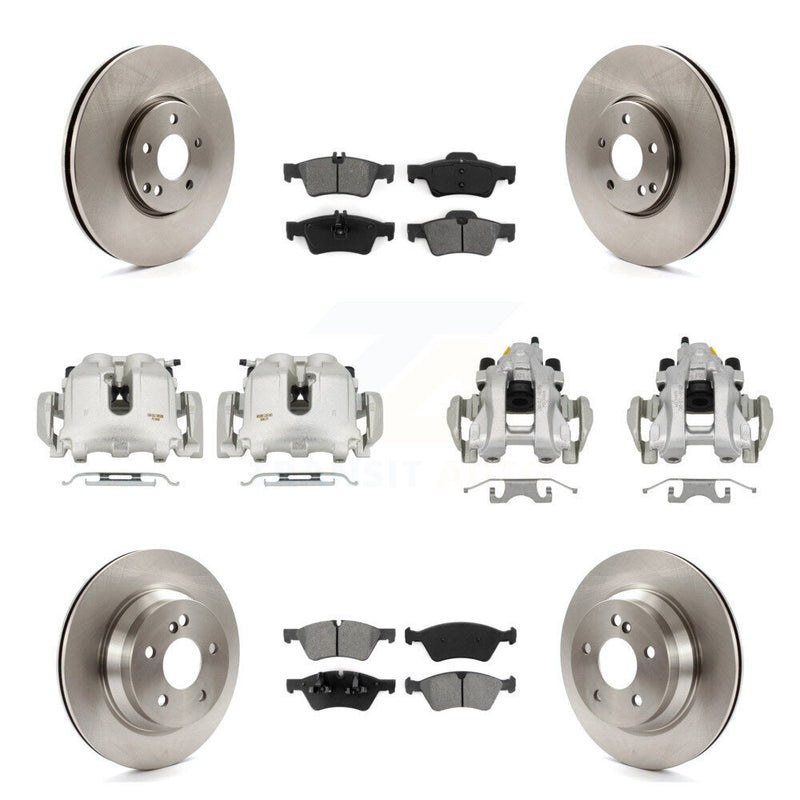 Transit Auto KC8-101163S Disc Brake Kit for 2007-2009 Mercedes-Benz E550 - Front and Rear product image