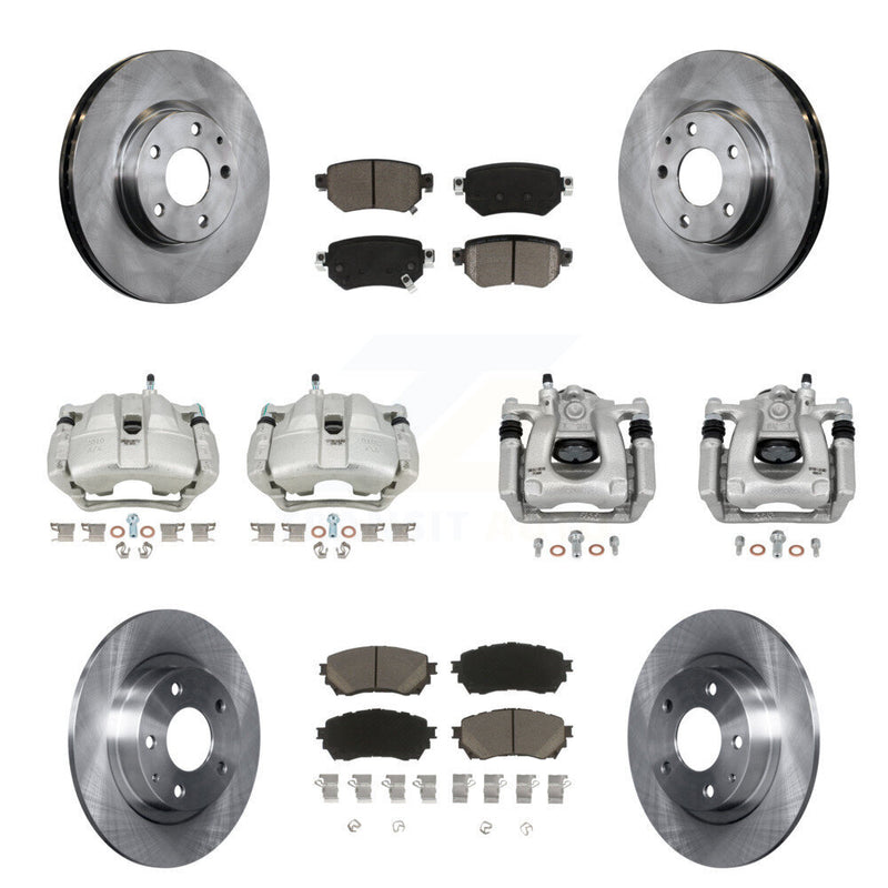 CMX KC8-101164C Disc Brake Kit for 2016-2018 Mazda 6 - Front and Rear product image