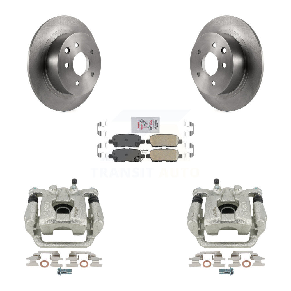 Transit Auto KC8-101164N Disc Brake Kit for 2007-2012 Nissan Altima, Nissan Maxima - Rear product image