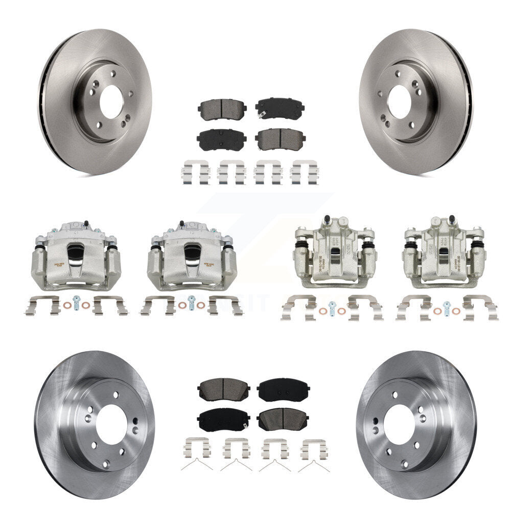 Transit Auto KC8-101164S Disc Brake Kit for 2016 Hyundai Sonata - Front and Rear product image