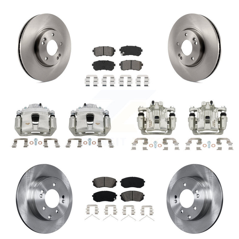 Transit Auto KC8-101164S Disc Brake Kit for 2016 Hyundai Sonata - Front and Rear product image