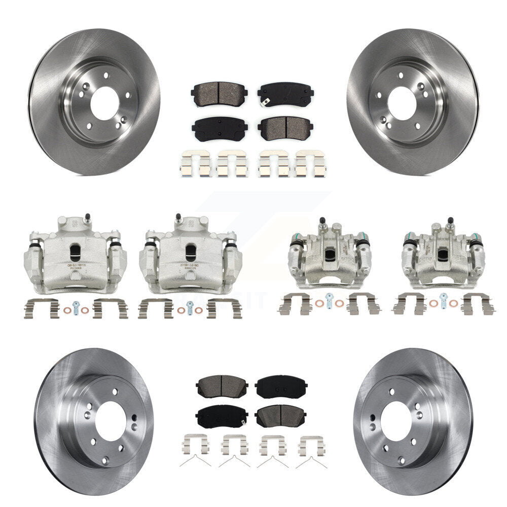 Transit Auto KC8-101165S Disc Brake Kit for 2016 Hyundai Sonata - Front and Rear product image