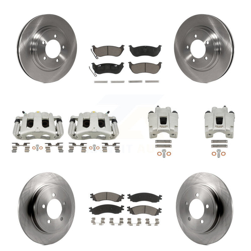 CMX KC8-101166C Disc Brake Kit for 2006-2010 Ford Explorer Sport Trac, Ford Explorer, Mercury Mountaineer - Front and Rear product image