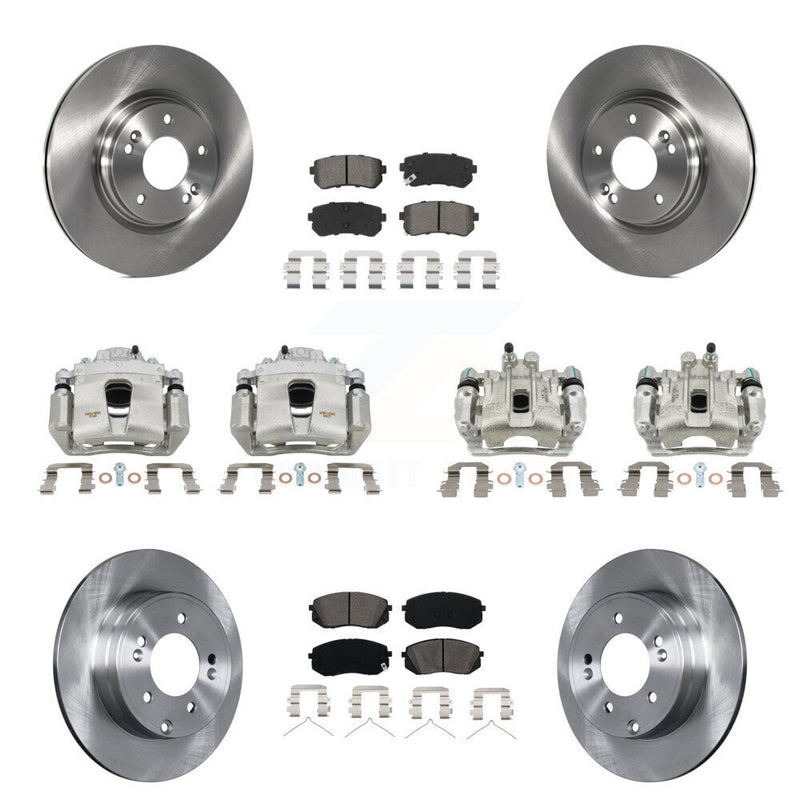 Transit Auto KC8-101166S Disc Brake Kit for 2016-2019 Kia Optima - Front and Rear product image
