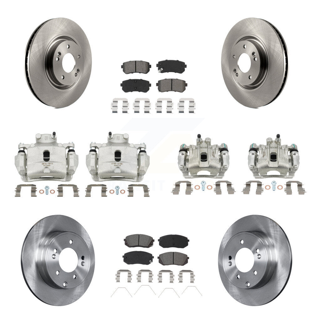 Transit Auto KC8-101167S Disc Brake Kit for 2016-2019 Kia Optima - Front and Rear product image