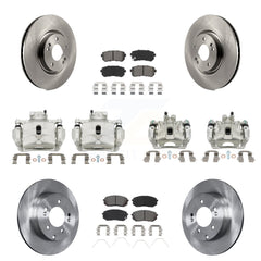 Transit Auto KC8-101167S Disc Brake Kit for 2016-2019 Kia Optima - Front and Rear product image