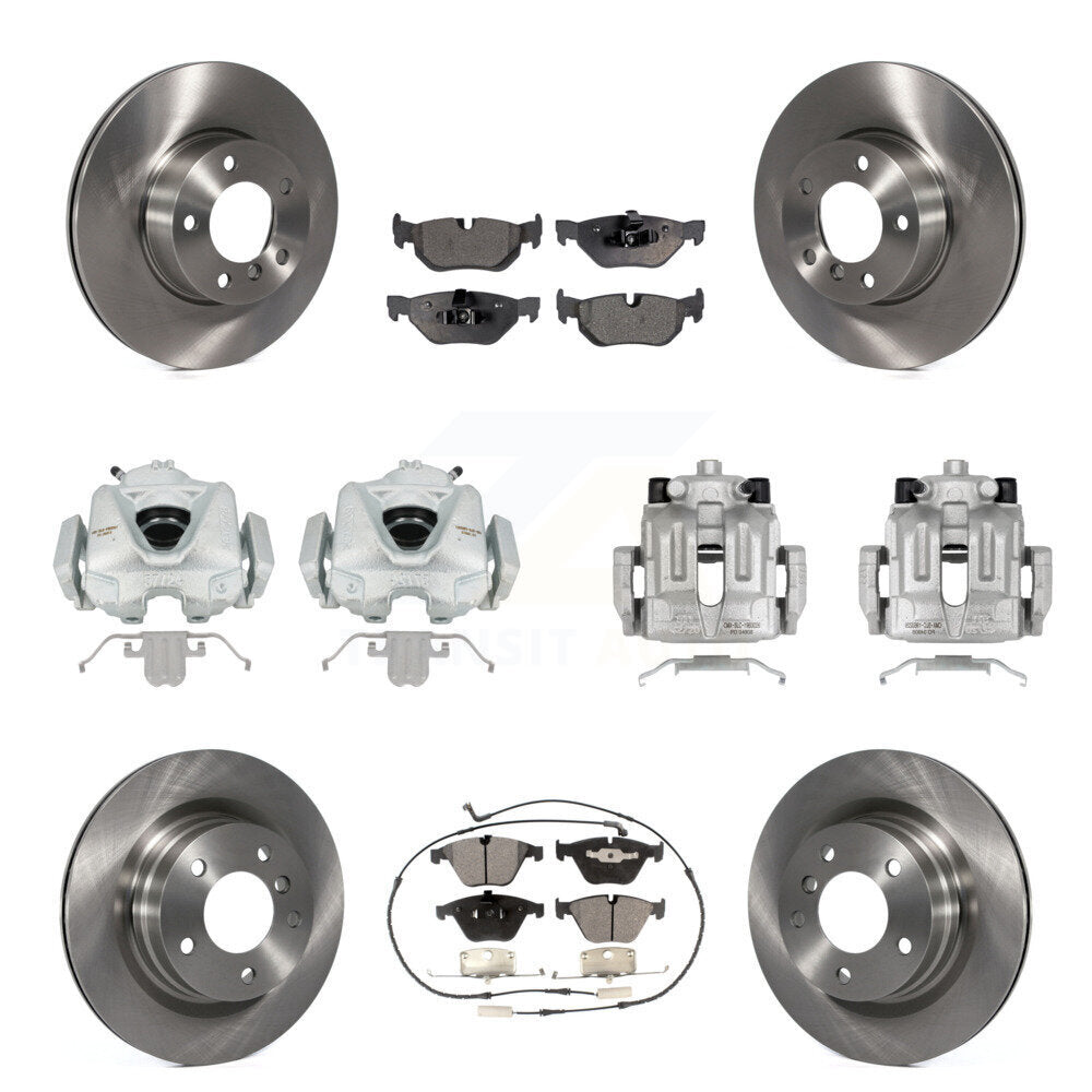 Transit Auto KC8-101168P Disc Brake Kit for 2008-2012 BMW 328i, BMW 323i - Front and Rear product image
