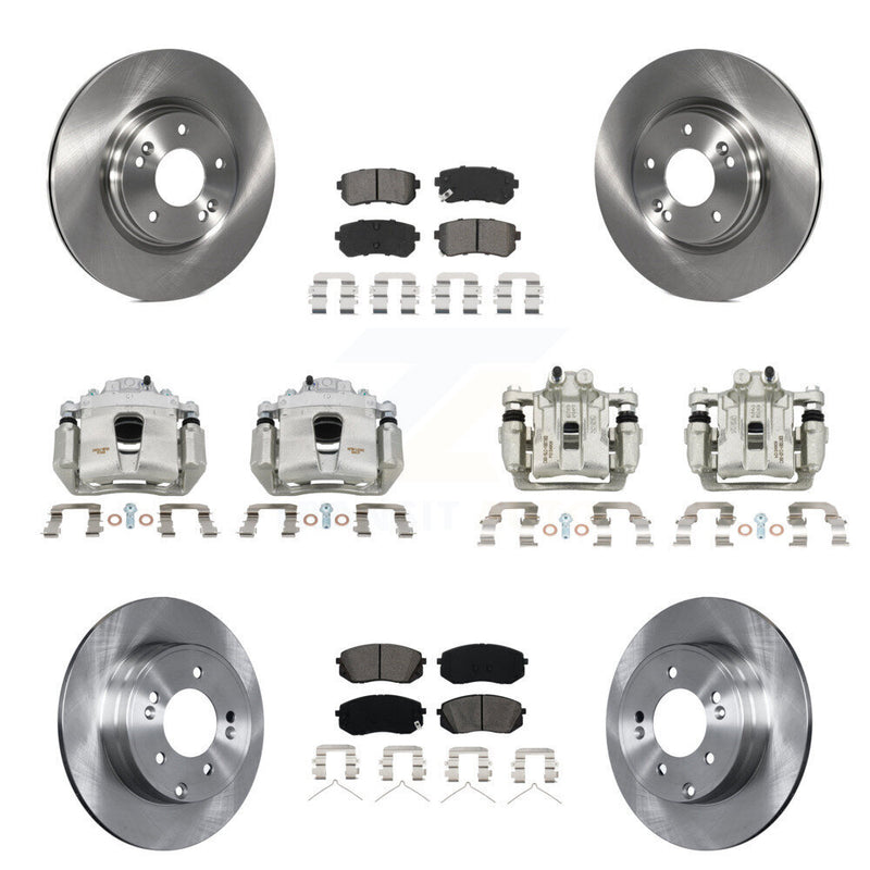 Transit Auto KC8-101168S Disc Brake Kit for 2017-2019 Kia Optima - Front and Rear product image