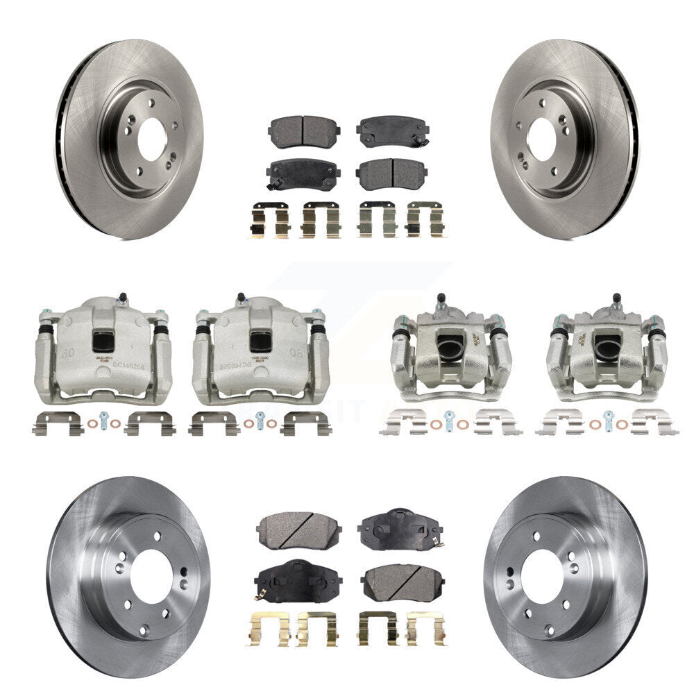 Transit Auto KC8-101168T Disc Brake Kit for 2016 Hyundai Tucson - Front and Rear product image