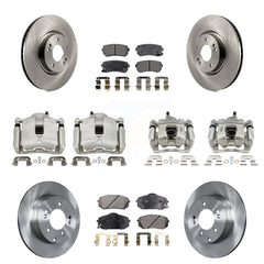 Transit Auto KC8-101168T Disc Brake Kit for 2016 Hyundai Tucson - Front and Rear product image