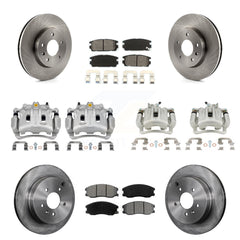 Transit Auto KC8-101169S Disc Brake Kit for 2007-2015 Chevrolet Captiva Sport, Saturn Vue, Chevrolet Equinox & more - Front and Rear product image