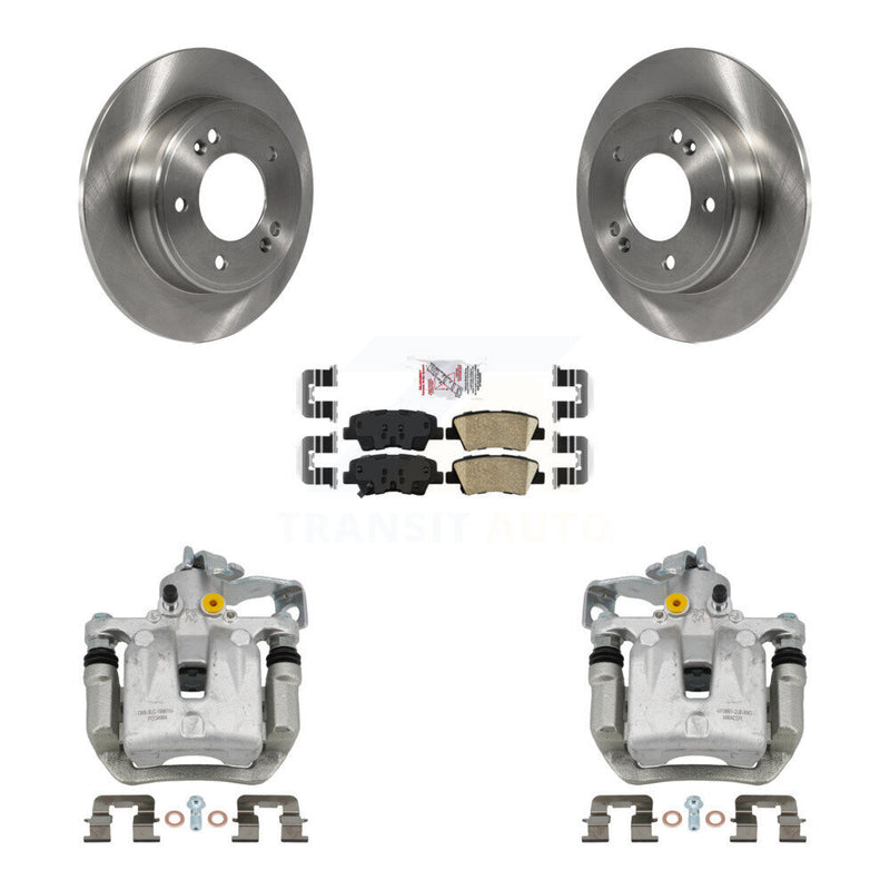 Transit Auto KC8-101170N Disc Brake Kit for 2013-2017 Hyundai Elantra GT, Kia Forte, Kia Forte Koup & more - Rear product image