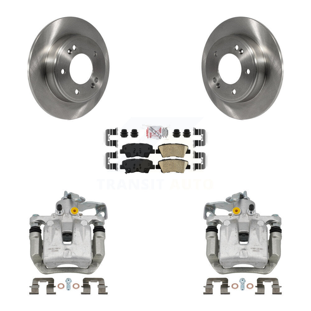 Transit Auto KC8-101171N Disc Brake Kit for 2013-2017 Hyundai Elantra GT, Kia Forte, Kia Forte Koup & more - Rear product image