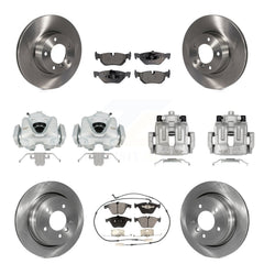 Transit Auto KC8-101172P Disc Brake Kit for 2008-2015 BMW X1, BMW 328i, BMW 328i xDrive & more - Front and Rear product image