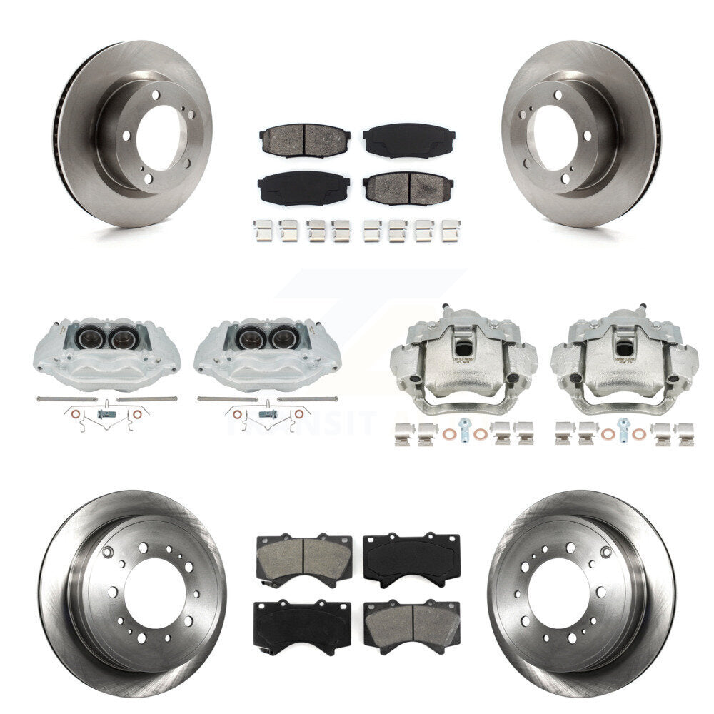 Transit Auto KC8-101172S Disc Brake Kit for 2008-2015 Lexus LX570, Toyota Land Cruiser - Front and Rear product image