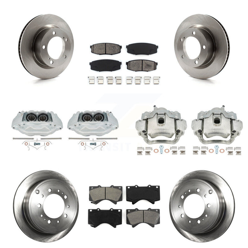 Transit Auto KC8-101172S Disc Brake Kit for 2008-2015 Lexus LX570, Toyota Land Cruiser - Front and Rear product image