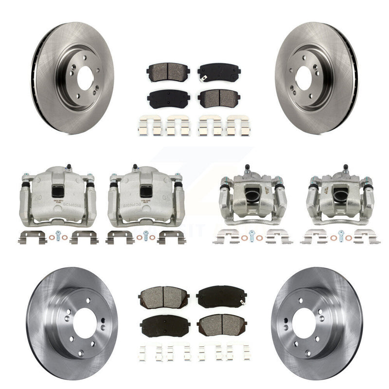 Transit Auto KC8-101173S Disc Brake Kit for 2016 Hyundai Tucson - Front and Rear product image