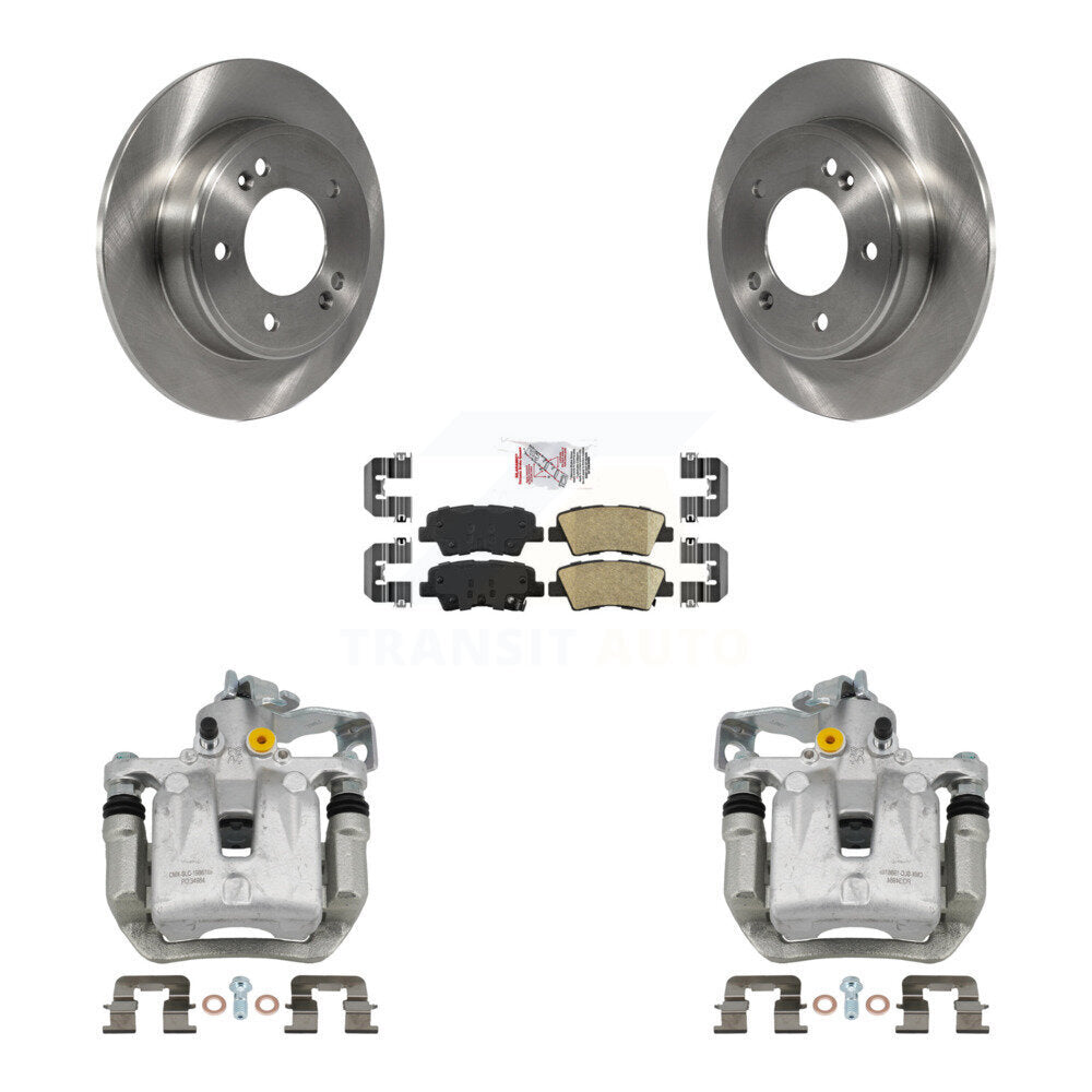Transit Auto KC8-101174N Disc Brake Kit for 2016-2018 Hyundai Elantra GT, Kia Forte, Kia Forte5 & more - Rear product image
