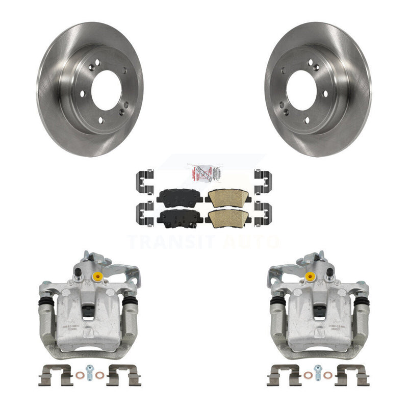 Transit Auto KC8-101174N Disc Brake Kit for 2016-2018 Hyundai Elantra GT, Kia Forte, Kia Forte5 & more - Rear product image