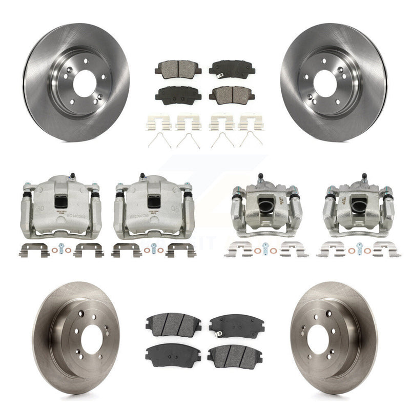 Transit Auto KC8-101174S Disc Brake Kit for 2016-2021 Hyundai Tucson, Kia Sportage - Front and Rear product image