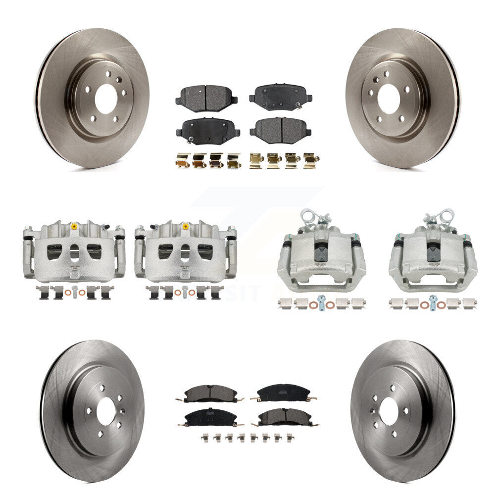 Transit Auto KC8-101174T Disc Brake Kit for 2013 Ford Explorer - Front and Rear product image