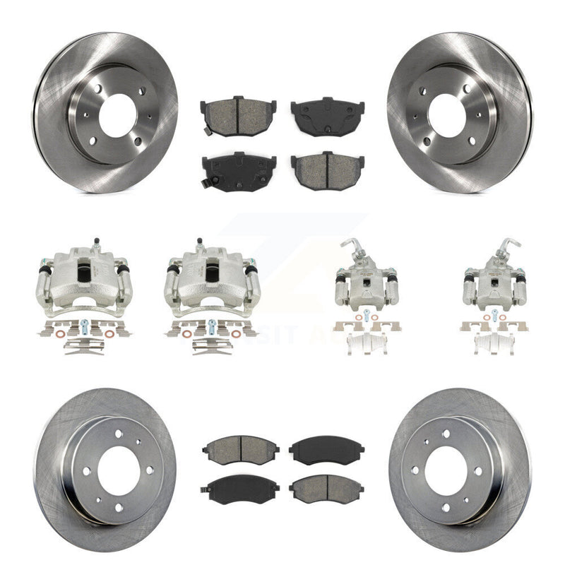 Transit Auto KC8-101176S Disc Brake Kit for 2002 Hyundai Elantra - Front and Rear product image