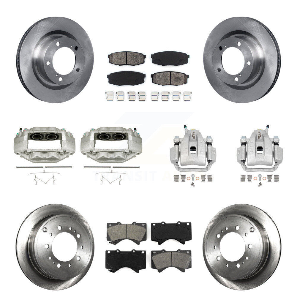 Transit Auto KC8-101177S Disc Brake Kit for 2007-2016 Toyota Sequoia, Toyota Tundra - Front and Rear product image