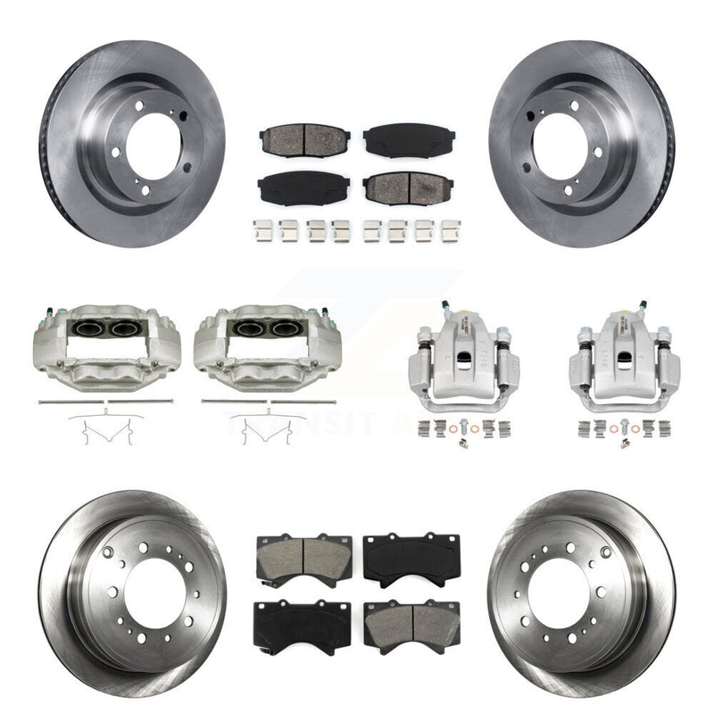 Transit Auto KC8-101177S Disc Brake Kit for 2007-2016 Toyota Sequoia, Toyota Tundra - Front and Rear product image
