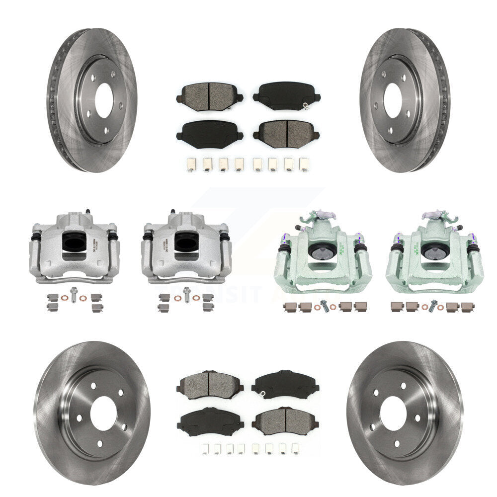 Transit Auto KC8-101180S Disc Brake Kit for 2012 Ram C/V - Front and Rear product image
