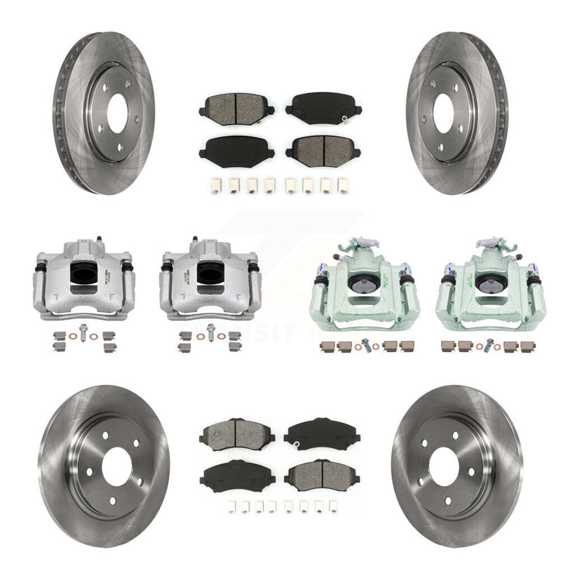 Transit Auto KC8-101180S Disc Brake Kit for 2012 Ram C/V - Front and Rear product image