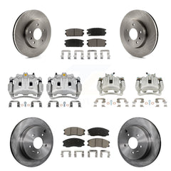 CMX KC8-101181C Disc Brake Kit for 2007-2015 Chevrolet Captiva Sport, Saturn Vue, Chevrolet Equinox & more - Front and Rear product image
