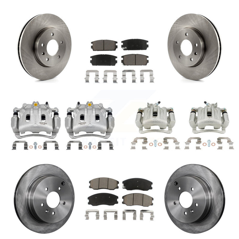 CMX KC8-101181C Disc Brake Kit for 2007-2015 Chevrolet Captiva Sport, Saturn Vue, Chevrolet Equinox & more - Front and Rear product image