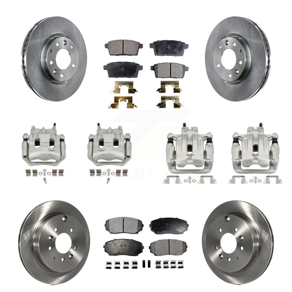 Transit Auto KC8-101181T Disc Brake Kit for 2007-2009 Lincoln MKX - Front and Rear product image