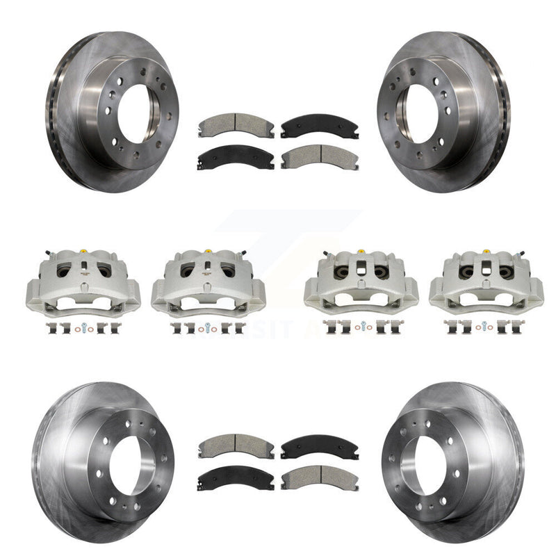 Transit Auto KC8-101182S Disc Brake Kit for 2011-2019 Chevrolet Suburban 3500 HD, Chevrolet Silverado 2500 HD, Chevrolet Silverado 3500 HD & more - Front and Rear product image