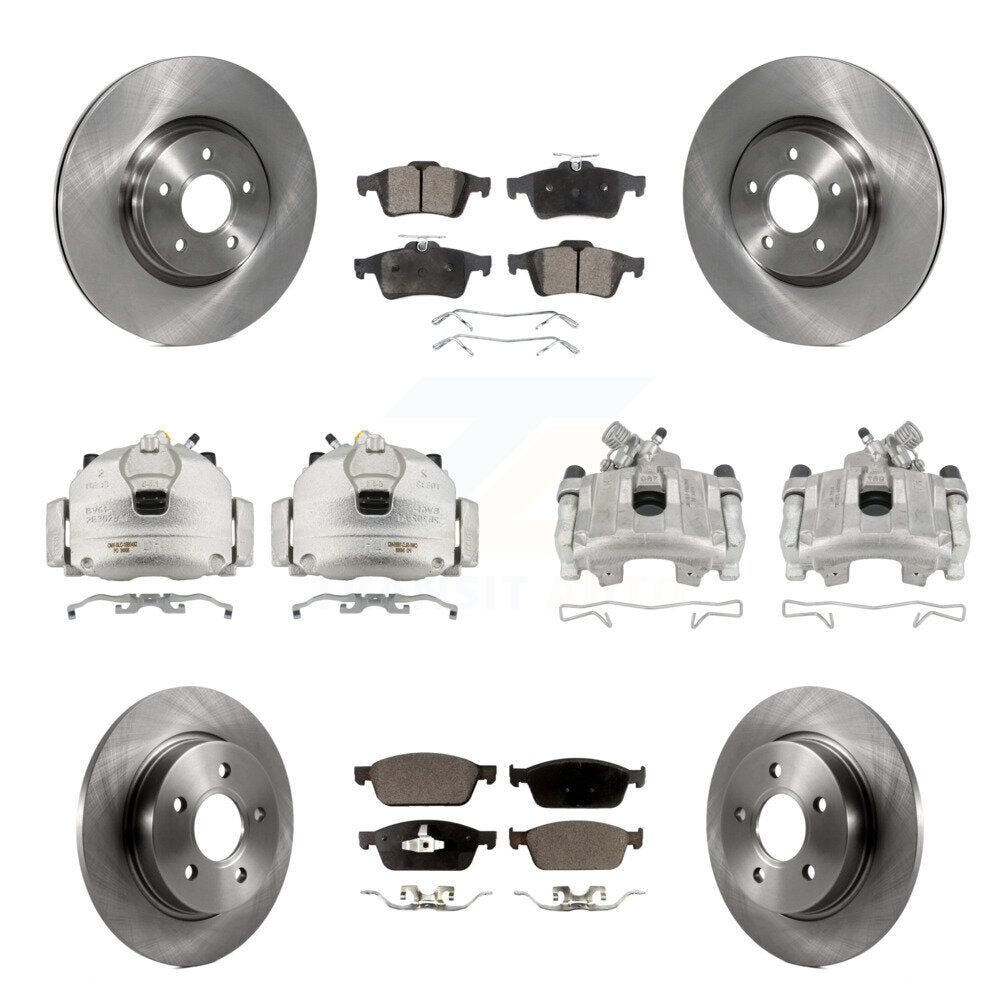Transit Auto KC8-101182T Disc Brake Kit for 2013-2018 Ford Focus - Front and Rear product image