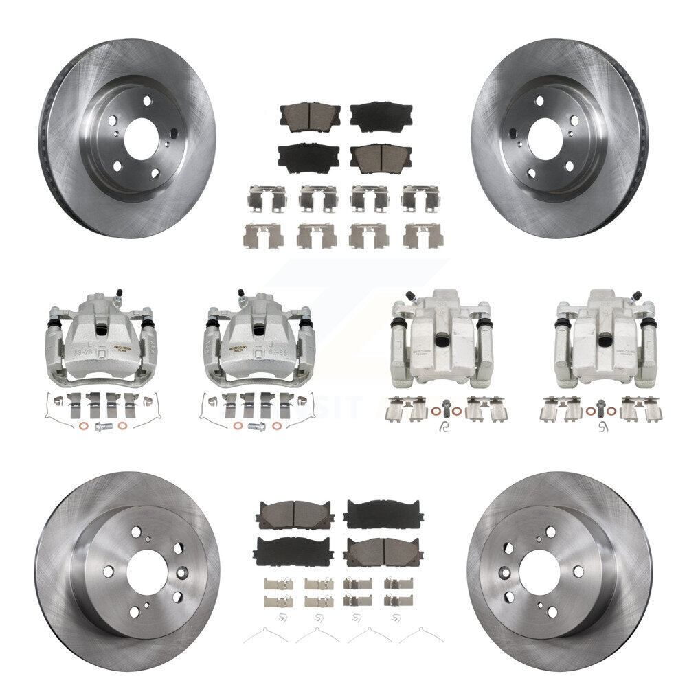 CMX KC8-101183C Disc Brake Kit for 2012-2018 Lexus ES300h, Lexus ES350, Toyota Avalon & more - Front and Rear product image