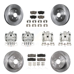CMX KC8-101183C Disc Brake Kit for 2012-2018 Lexus ES300h, Lexus ES350, Toyota Avalon & more - Front and Rear product image